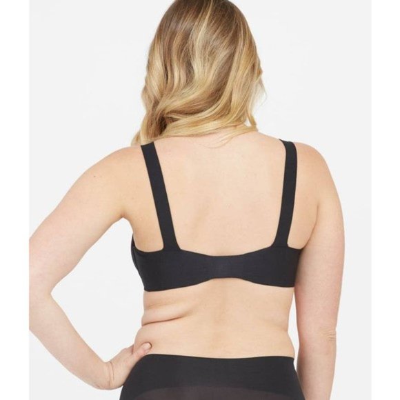 SPANX Bra-Llelujah! Lightly Lined Tank Bralette Very Black Size Medium NWT - Picture 5 of 7